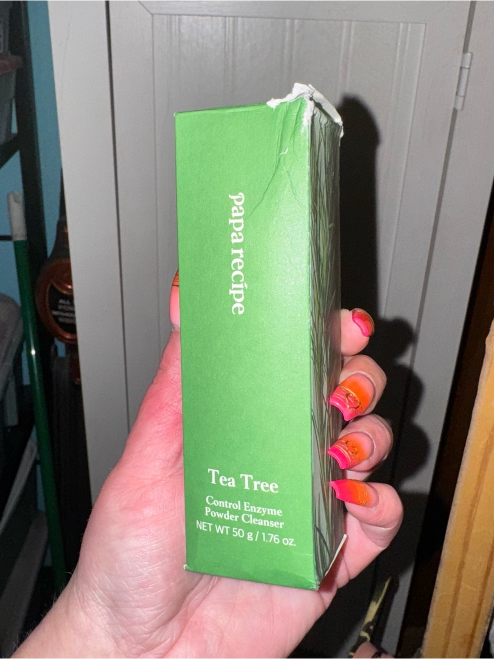 Tea tree cleansing powder